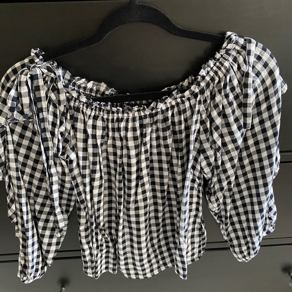 Off the shoulder blouse